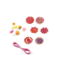 Coffret Perles Fantaisies Fleurs - Djeco