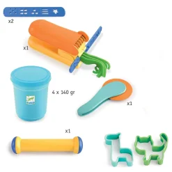 Coffret pâte à modeler : Tout pour commencer - Djeco