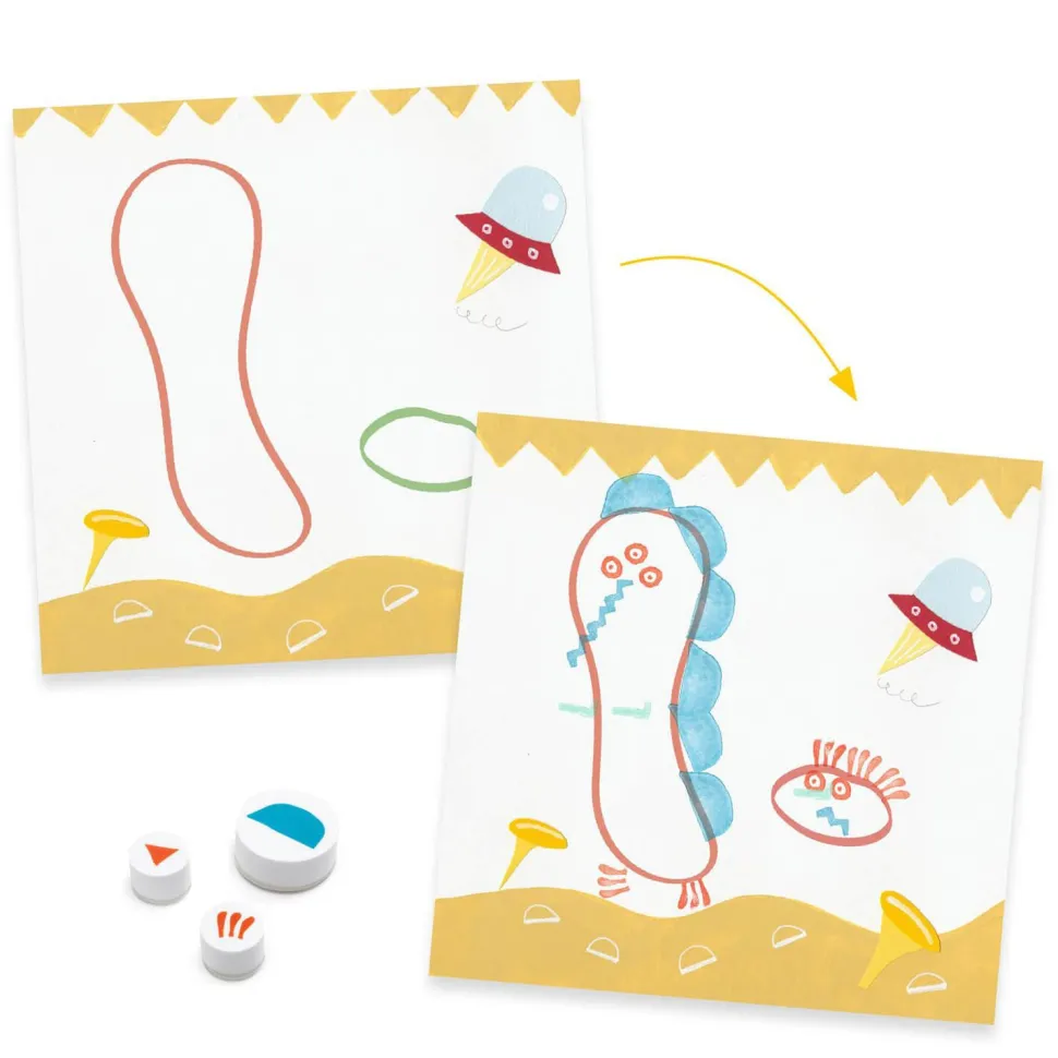 Coffret tampons : Là-haut - Djeco