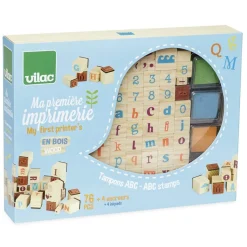 Coffret tampons ma première imprimerie - Vilac