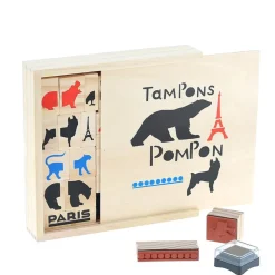 Coffret tampons pompon - Vilac