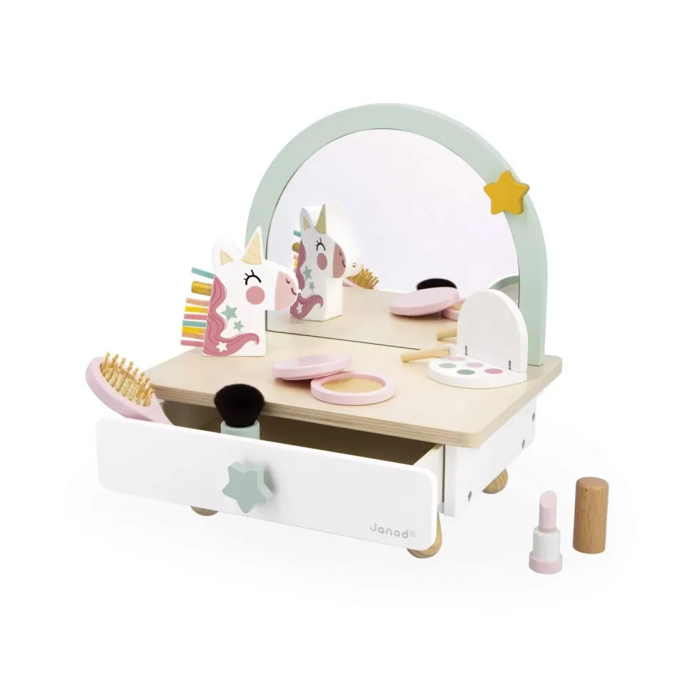 Coiffeuse de table en bois Licorne - Janod