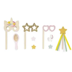 Coiffeuse en bois et accessoires - Licorne - Janod