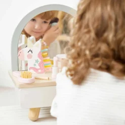 Coiffeuse en bois et accessoires - Licorne - Janod