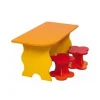 Coin repas ligne bonbon avec table et 2 tabourets - JB-Bois