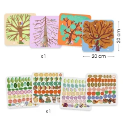 COLLAGES : La ronde des saisons - Djeco