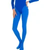 Collants adulte S/M (36/40), Bleu - RueDeLaFete