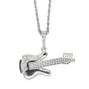 Collier Guitare argent - RueDeLaFete