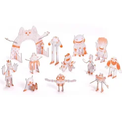 COLOR ASSEMBLE PLAY - DO IT YOURSELF : Team Monsters - Djeco