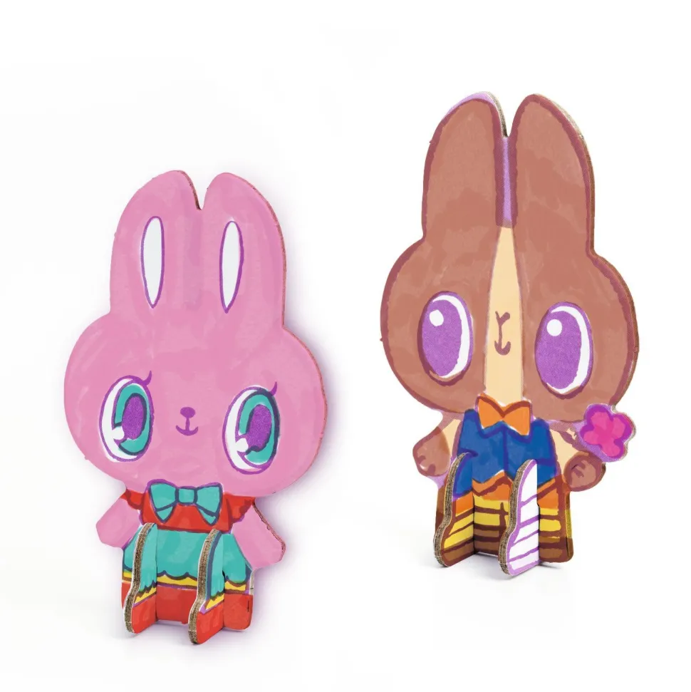 COLOR ASSEMBLE PLAY - DO IT YOURSELF : Kawaii world - Djeco