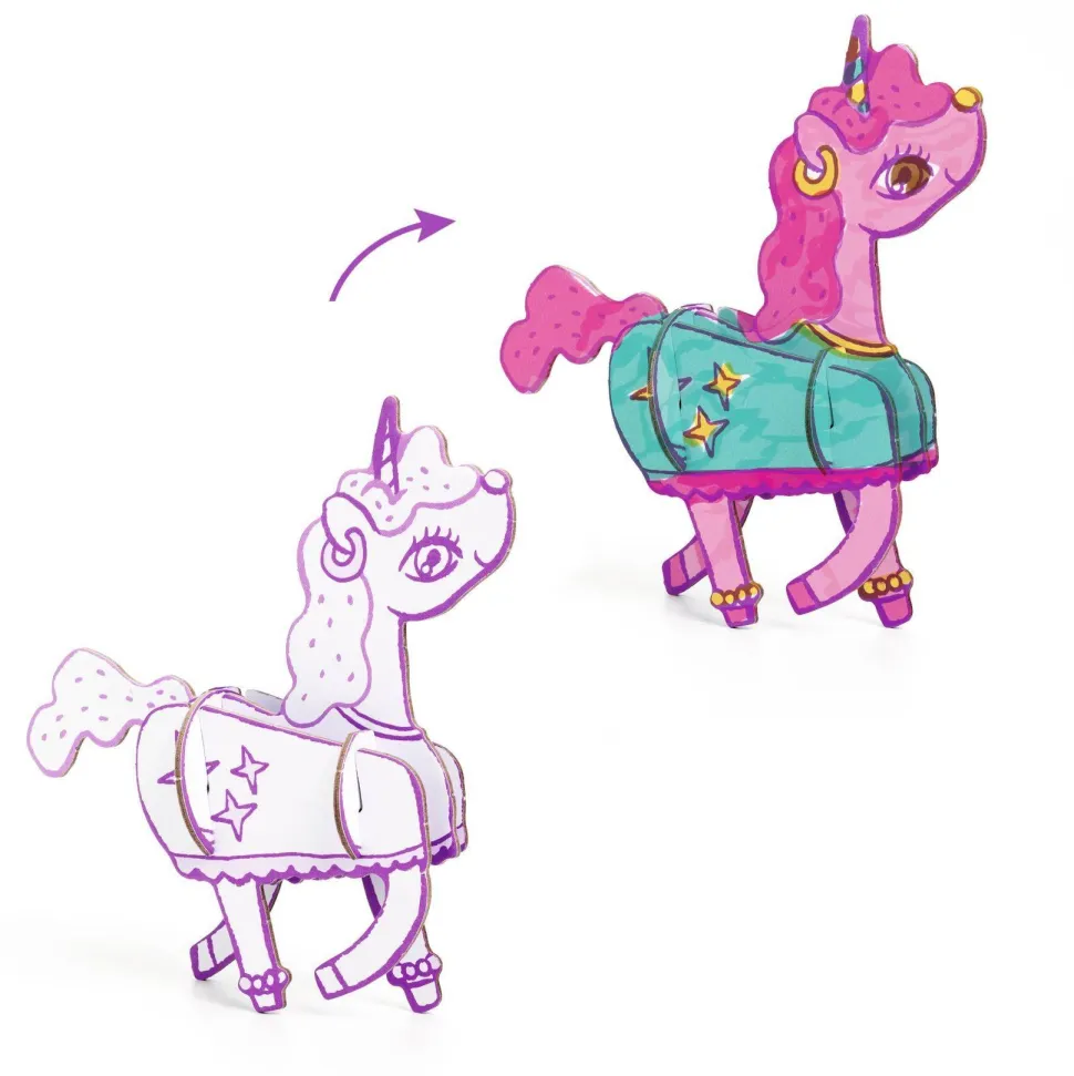 COLOR ASSEMBLE PLAY - DO IT YOURSELF : Kawaii world - Djeco