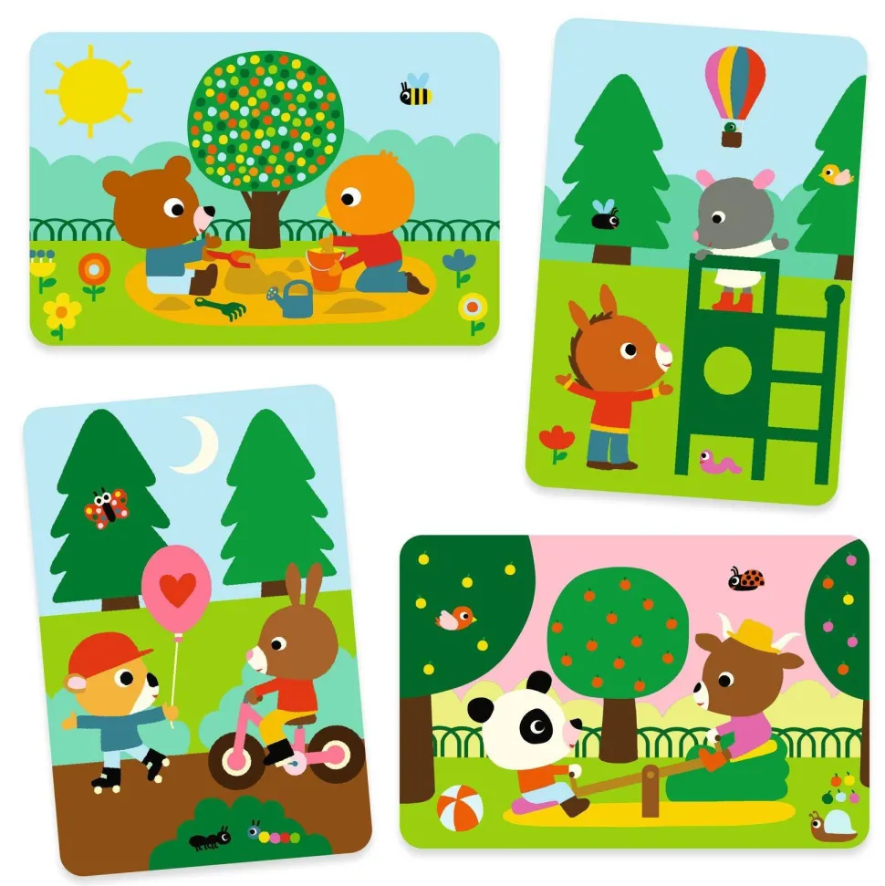 COLORIAGE : Au square - Djeco