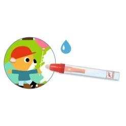 COLORIAGE : Au square - Djeco