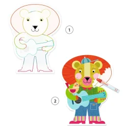 Coloriage à l'eau : Animalo-Len - Djeco