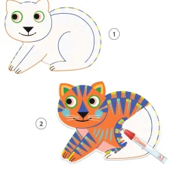 Coloriage à l'eau : Animalo-Ma - Djeco