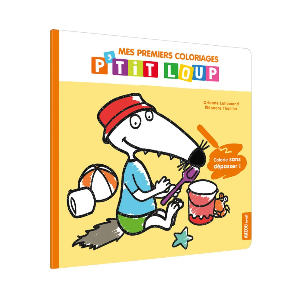 Coloriage : Mes premiers coloriages P'tit Loup - Editions Auzou