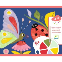 COLORIAGE : Peinture à la palette - Les petites bêtes - Djeco