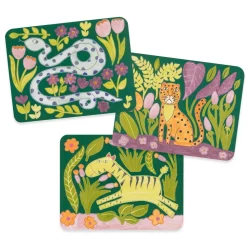 COLORIAGE : Peinture à la palette - Les Sauvages - Djeco