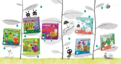 COLORIAGE GRAND FORMAT : Rosemary & ses amies - LES DEMOISELLES - Djeco