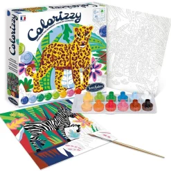 Colorizzy zèbre et léopard - Sentosphère