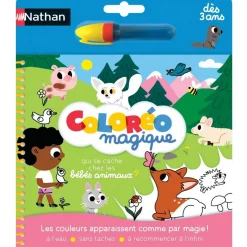 Coloréo Bébés animaux - Nathan