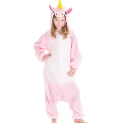 Combinaison kigurumi Licorne ROSE, enfant - RueDeLaFete