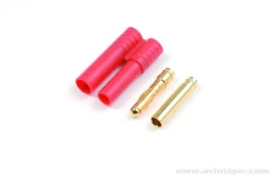 Connecteur Or Plastiq 4mm (4) - GF-1001-003 - Gforce