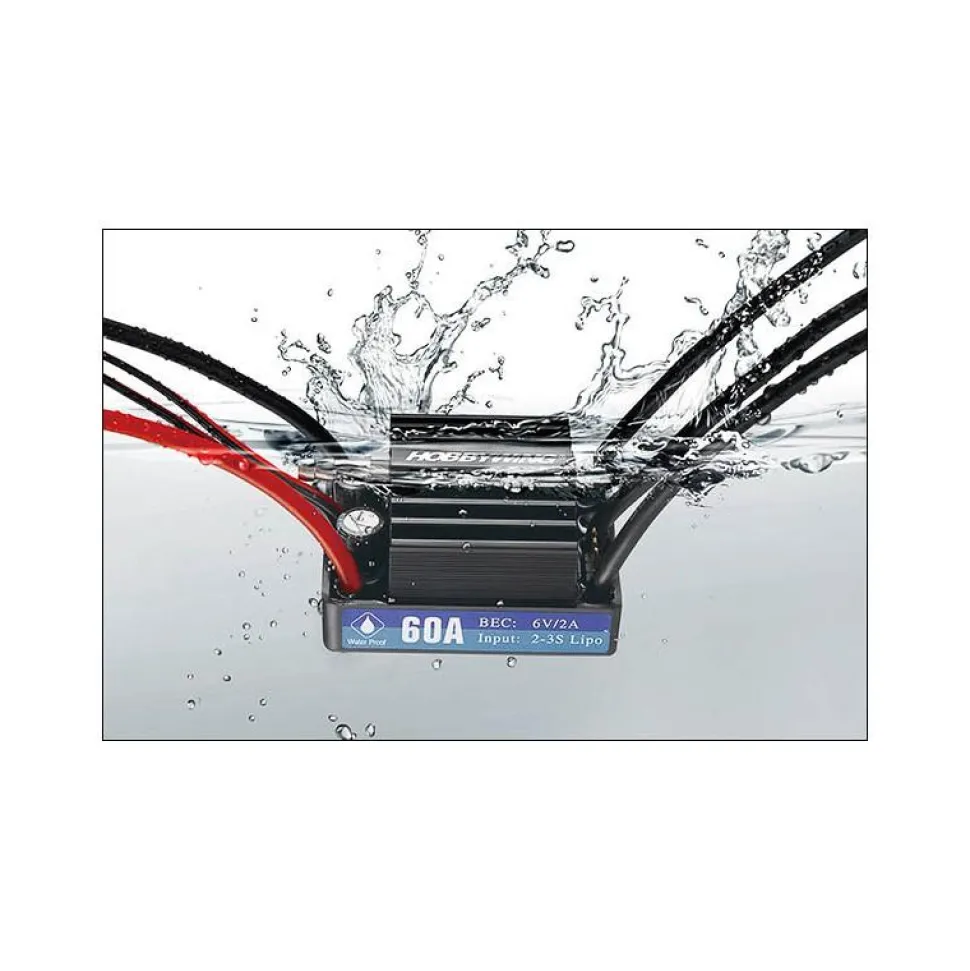 Controleur Bruhsless Bateau HobbyWing Seaking 60A V3.1 - HobbyWing