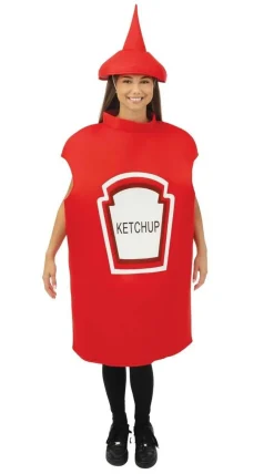 Costume ketchup - adulte - RueDeLaFete