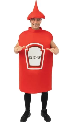 Costume ketchup - adulte - RueDeLaFete