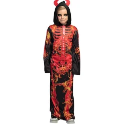 Costume squelette infernal - Enfant - RueDeLaFete
