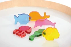 Créatures marines en acrylique, set de 6 - Eduplay