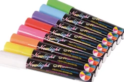 Crayons à la craie liquide, set de 8 - Eduplay