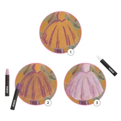 Crayons de cire : Ballerines - Djeco