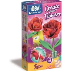 Crée tes fleurs - Rose - Clementoni