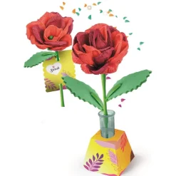 Crée tes fleurs - Rose - Clementoni
