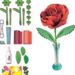 Crée tes fleurs - Rose - Clementoni