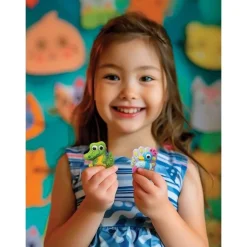 Crea KIT DE MOULAGE: ANIMAUX YEUX RIGOLOS - 4M