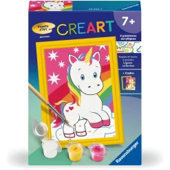 CreArt Kids 8x12cm : Adorable licorne - Ravensburger