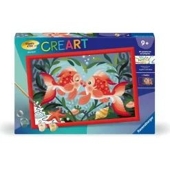 CreArt Kids 31x21cm : Bisous de poissons - Ravensburger