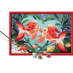 CreArt Kids 31x21cm : Bisous de poissons - Ravensburger