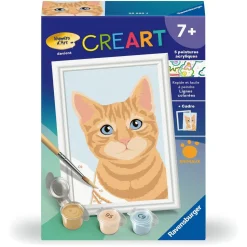 CreArt Kids 8x12cm : Chat roux - Ravensburger