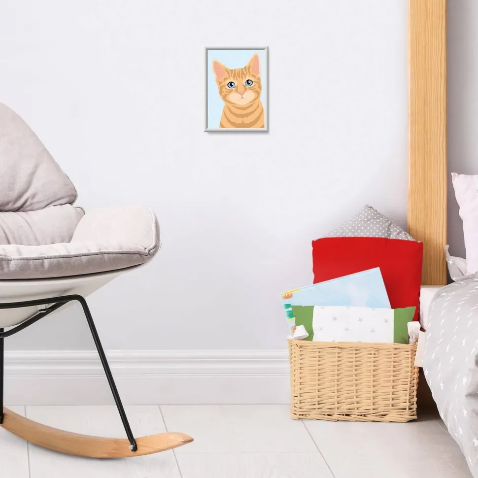 CreArt Kids 8x12cm : Chat roux - Ravensburger