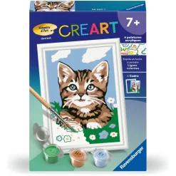 CreArt Kids 8x12cm : Chaton brun - Ravensburger