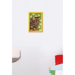 CreArt Kids 8x12cm : Chaton et fleurs - Ravensburger