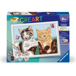 CreArt Kids 18x24cm : Chatons et chaussures - Ravensburger