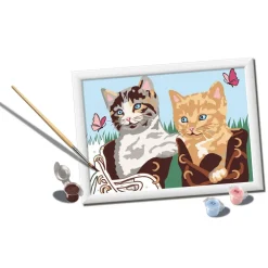 CreArt Kids 18x24cm : Chatons et chaussures - Ravensburger