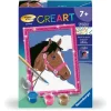 CreArt Kids 8x12cm : Cheval dans les nuages - Ravensburger