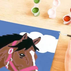 CreArt Kids 8x12cm : Cheval dans les nuages - Ravensburger