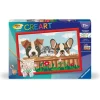 CreArt Kids 31x21cm : Chiens et chat - Ravensburger